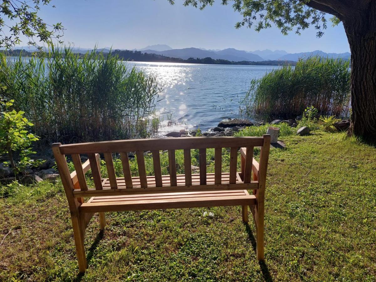 Appartamento Miralago Con Giardino Sul Lago Gavirate Eksteriør bilde
